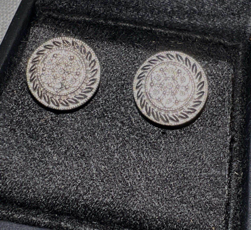 Joyeros JWBR Kay: pendientes de diamantes, plata de ley nuevos sin etiquetas Foto 3 de 4