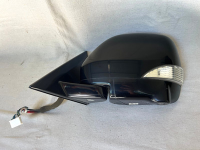 2011-2012 Infiniti QX56 Left Driver Side Mirror w/ Camera OEM  Black - [KH3]