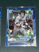 2021 Bowman Draft Chrome SAPPHIRE Cody Morissette