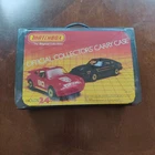 VINTAGE TOY 1983 MATCHBOX OFFICIAL COLLECTORS CARRY CASE With TRAYS WITH 24 CARS