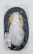 3 Pack pLoYnK Professional Audio Speaker Cable,  25 ft, 12 Gauge, 1/4" to 1/4"