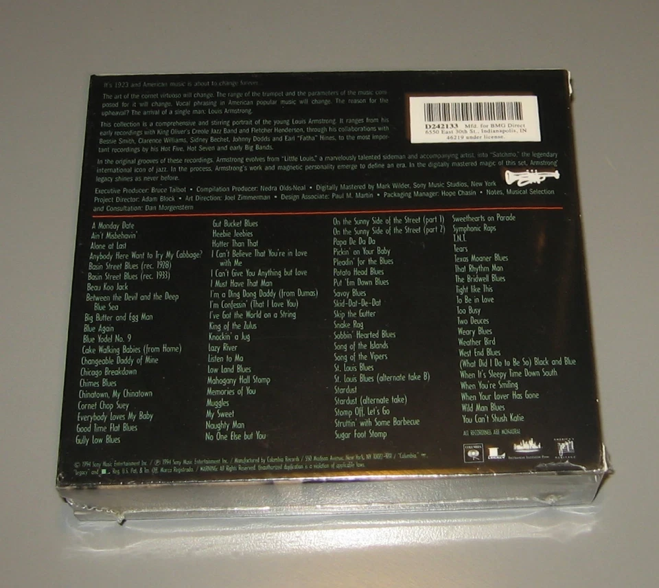 Louis Armstrong - Portrait Of The Artist As A Young Man 1923-1934 (CD, 4 Discs) - Image 2 of 4