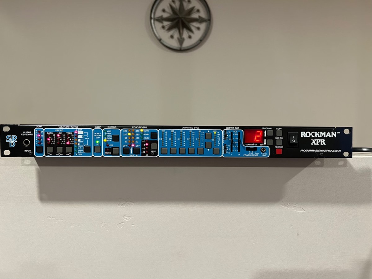 ROCKMAN XPR Programmable MIDI Stereo preamp | eBay