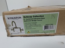 Kingston Brass KS217.RX Belknap 1.2 GPM Deck Mounted Bridge - Brass