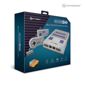 Hyperkin RetroN 2 HD Gaming Console for NES/Super NES/Super Famicom Gray