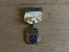 League Of American Wheelmen Badge Medal Pin Ribbon FOB Bike Bicycle Bicyclist