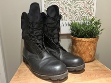 Wellco Jungle Boots Combat USA UK Military Style WP Spike Protection UK 11.5 R