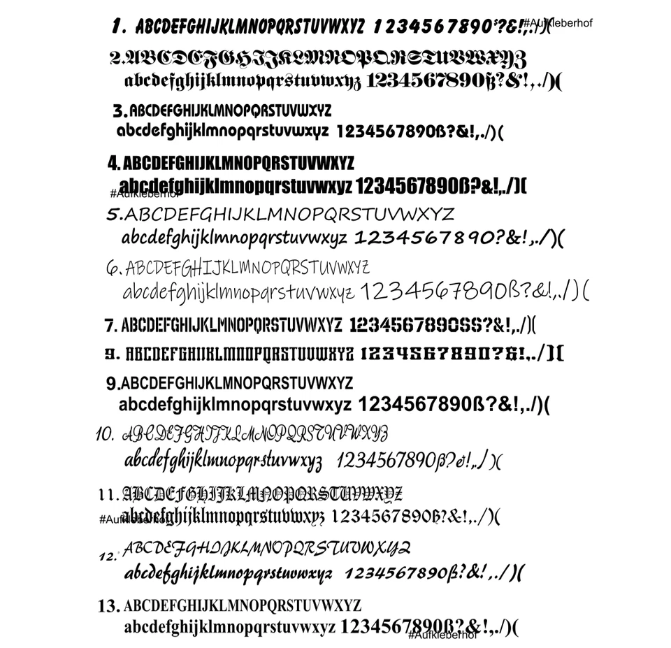 10cm Wunschtext Handy Autoaufkleber Name Schriftzug Geschenk individuell Logo UV - Bild 2 von 4