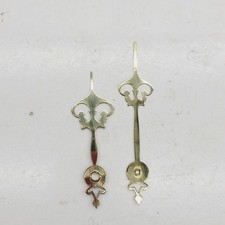 Ridgeway, Kieninger, Hermle Brass Clock Hand Set for a 6" Dial New Old Stock