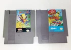 The Simpsons Bart Vs. Space Mutants & Bart Vs. The World~Nintendo NES Carts Only