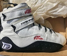 NO Fear Driving Force "T-4" Racing Shoes Size 8 US, White