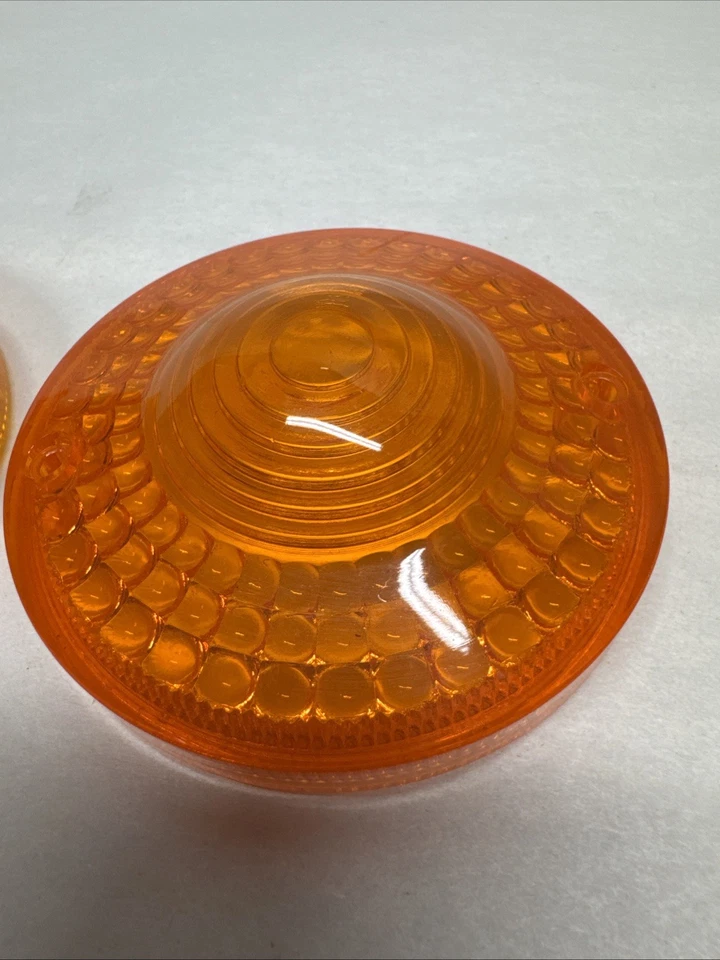 ✅ Lente guiño giratorio Yamaha RD250 RD350 RD400 SR500 TX500 DT RX100 2 piezas NOS *2 Foto 2 de 4