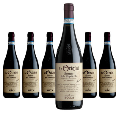 6 x Bolla Le Origini Amarone della Valpolicella DOCG Classico Riserva   2018