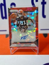 Nfl Panini Trading Cards Rashard Higgins 2016 RED ICE Prizm RA-RHG RC AUTO /75
