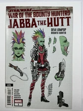 Star Wars Jabba The Hutt #1 NM Deva Lompop 2nd Print War Of The Bounty Hunters
