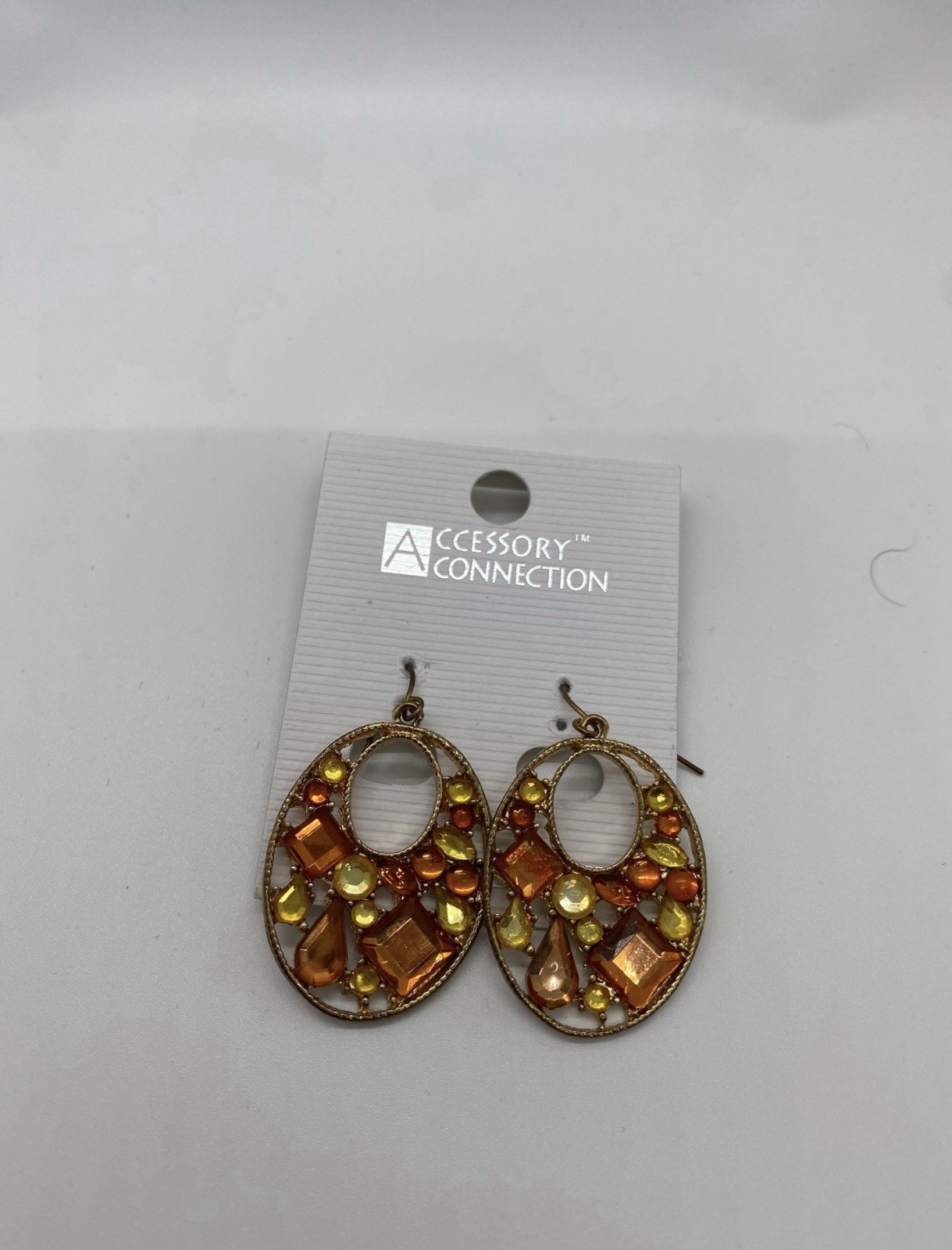 Fall Colors Drop Dangle Statement Pierced Earring… - image 5