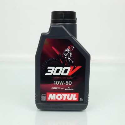 kanne motul 300v off road racing 10w50 4t 100% synthetisches Öl 1l für motorrad