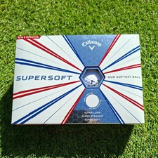 Image of Callaway Supersoft Long Straight Soft Golf Balls x12 Balls BRAND NEW IN BOX!