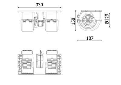 MAHLE AB 350 000P Innenraumgebläse für VOLVO