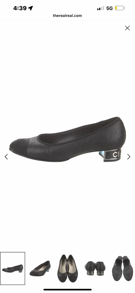 シャネル　パンプス　39ハーフサイズ CHANEL Low (1-1.9 in) Heel Height Kitten Heels for Women for sale