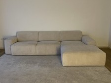 Pure Home Lifestyle Ecksofa 9125 Naturfarben Beige Ottomane Rechts