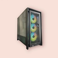 @LIGHT USE@ Corsair FRAME 4000D RS ARGB Mid Tower TG Gaming Case MCO89