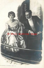 Lester Ralph, Reinthal & Newman, RPPC, Couple Sitting on Balcony, Photo