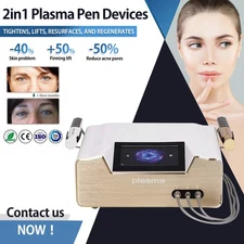 2 in 1 Plasma Ozone Eyelid Lift Acne Facial Skin Rejuvenation Anti-Aging Machine