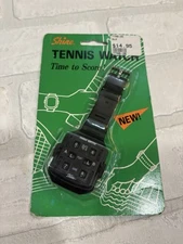 Vintage Golden Shine Tennis Watch Score Keeper Scorekeeper W/Original Package