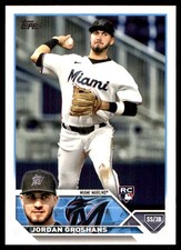Jordan Groshans 2023 Topps #386 Marlins MLB READ FREE SHIPPING AutographDen