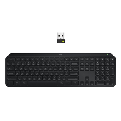 ★限定セール★【未使用】logicool MX KEYS S Bluetooth Logitech MX Keys S Full-Size Bluetooth Wireless Keyboard - Black
