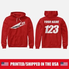CUSTOMIZED GASGAS FACTORY RACING MOTOCROSS HOODIE YOUR NAME AND NUMBER MC