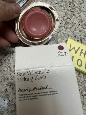 Rare Beauty Stay Vulnerable Melting Blush NEARLY NEUTRAL .17oz/5g FULL SZ