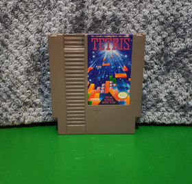 Tetris & Tetris 2 Cartridge Lot - Original NES Good Condition Tested Working