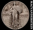 1928-D Silver Standing Liberty Quarter - Scarce  Better Date  No Reserve  #i1640