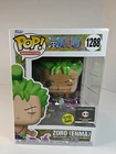Funko Pop! One Piece Zoro (Enma) #1288 GITD Glow Chalice Collectibles Exclusive