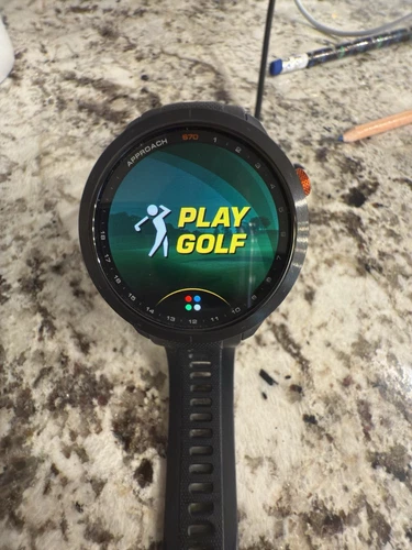 Garmin Approach S70 Premium GPS Golf Watch 47mm Black 