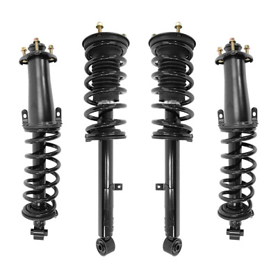 4Pcs Front & Rear Complete Struts shocks for 2007-2011 Lexus GS350 RWD