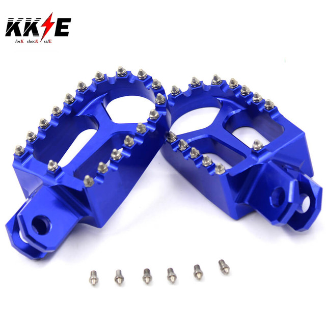 KKE CNC Billet Footpegs for DR-Z400E/S/SM