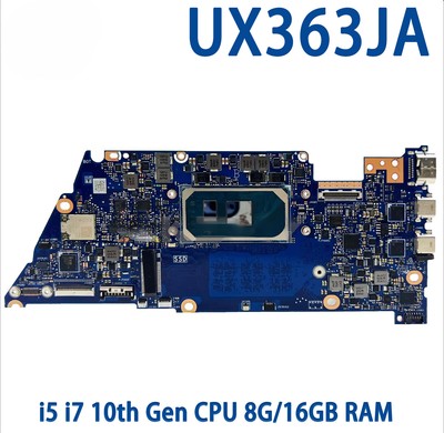 For Asus Flip UX363JA BX363JA RX363JA Motherboard i5 i7 10th Gen CPU 8G/16GB RAM
