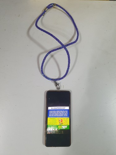 1 Collier Paillettes A4 6MM 90CM Attache Plastique Trasp. Porte Téléphone - Photo 4 sur 7