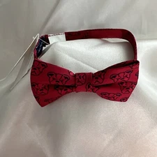 NEW Janie and Jack Bow Tie Red Dog 0 To 24 Months