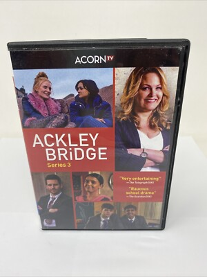Ackley Bridge: Series 3 DVD, 2019 FORMER LIBRARY - SCRATCH-FREE - FREE SHIPPING!