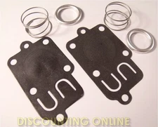 2PK CARB FUEL PUMP DIAPHRAM KITS FITS BRIGGS 270026, 3 THRU 5 Hp TILLER USA SHIP