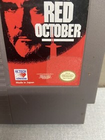 NES The Hunt for Red October Nintendo NES