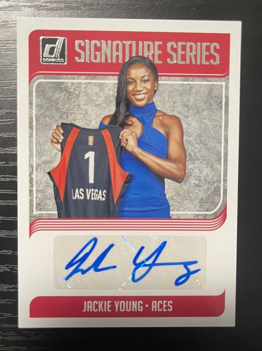2019 Panini Donruss WNBA JACKIE YOUNG RC ROOKIE SIGNATURES SERIES AUTO ACES