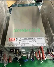 1pcs USED MEAN WELL Switching Power Supply SE-1500-48