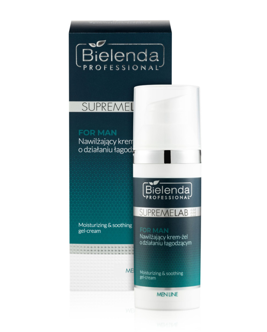 Bielenda Professional Supremelab Moisturising Soothing Gel-Cream for Men 50ml