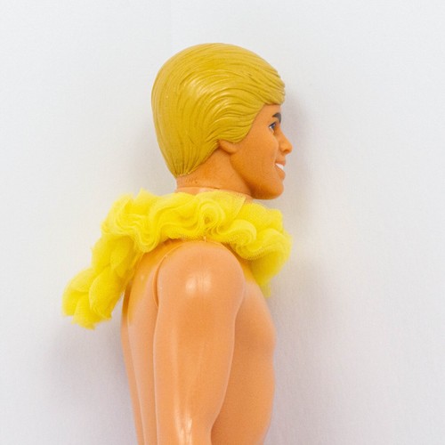 Vintage 1985 Mattel Tropical KEN barbie Doll Swimsuit & Yellow Lei #1020 - Picture 6 of 14