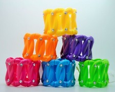 LOT OF 6/12 SUMMER COLOR STRETCH BRACELET FASHION JEWELRY WHOLESALE LOT  8